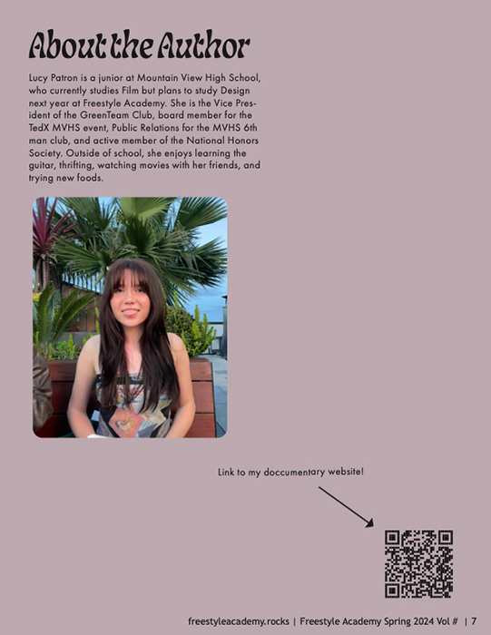 Article by Lucy Patron